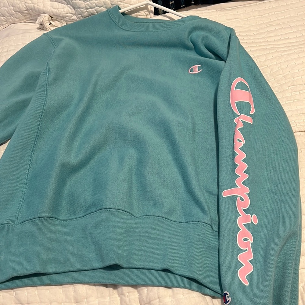 NEVER WORN CHAMPION CREWNECK